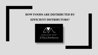 Top Food Distribution Companies