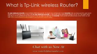 What is Tp-Link wireless Router?