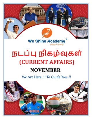 CURRENT AFFAIRS IN ENGLISH - 08.11.2018