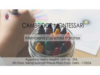 International play school Franchise