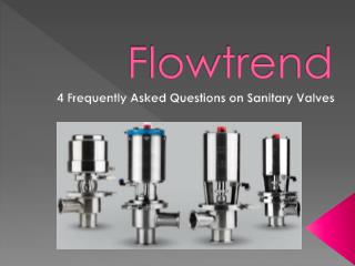 4 Frequently Asked Questions on Sanitary Valves