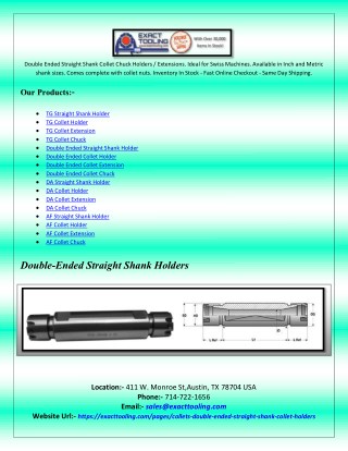 AF Collet Holder