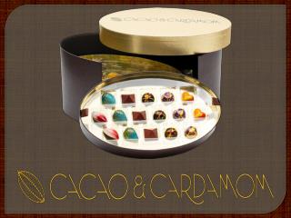 Cacao and Cardamom| Custom Chocolates In The World | Annie Rupani