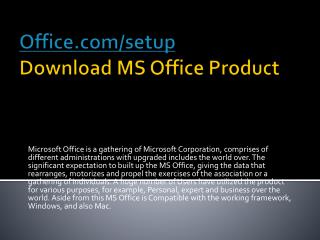 OFFICE.COM/SETUP ACTIVATE MS OFFICE ANTIVIRUS