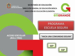 PROGRAMA ESCUELA SEGURA