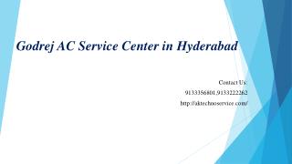 Godrej AC Service Center in Hyderabad