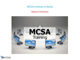 MCSA Institute in Noida