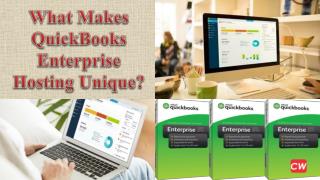 What Makes QuickBooks Enterprise Hosting Unique?