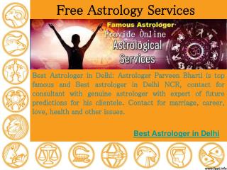 Free Astrology Services