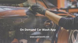 Mobile Car Detailing App