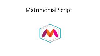 matrimonial Clone Script