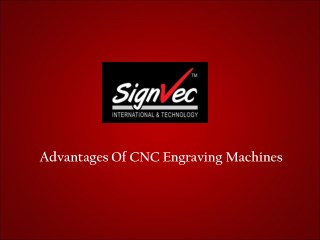 CNC Engraving Machines