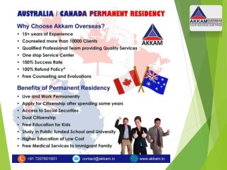 Australia Investor Visa Consultants in Chandigarh - Akkam Overseas