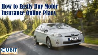 How to Easily Buy Motor Insurance Online Plans