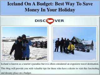 Iceland On A Budget: Best Way To Save Money In Your Holiday