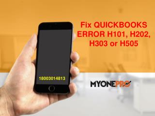 Fix QUICKBOOKS ERROR H101, H202, H303 or H505