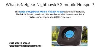 Netgear Nighthawk 5G mobile Hotspot?