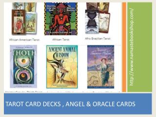 TAROT CARD DECKS , ANGEL & ORACLE CARDS