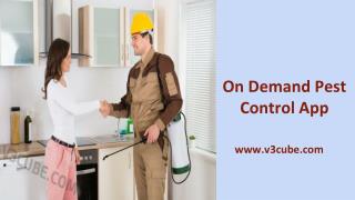 On Demand Pest Control App