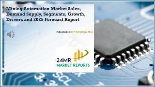 Mining Automation Market Sales, Demand Supply, Segments, Growth, Drivers and 2025 Forecast Report