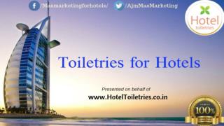 Hotel Toiletries | The Best Ever Hotel Supplies Provider In The Market