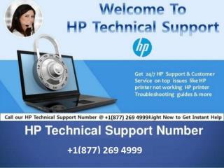 Contact HP Printer Number 1 (877) 269 4999
