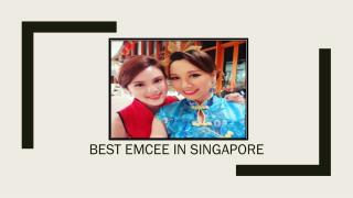 Hire Best Emcee in Singapore for all your Corporate Events