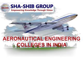 Aeronautical Engineering Colleges in India