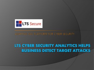 Cyber Security Analytics