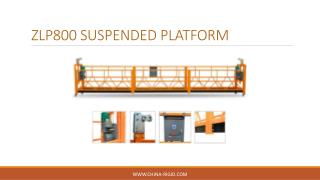 Suspended Scaffolding Systems | Construction Platform | Work at Height | Building Gondola