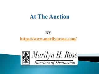 At The Auction