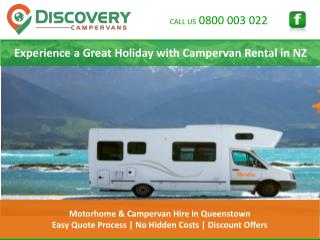 Experience a Great Holiday with Campervan Rental in NZ