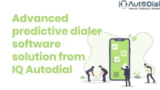 Advanced Predictive Dialer Software from IQ Telecom