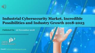 Industrial Cybersecurity Market, Incredible Possibilities and Industry Growth 2018-2023