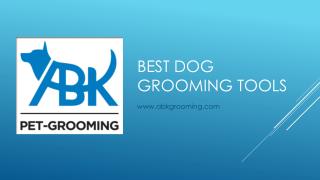 Best Dog Grooming Tools