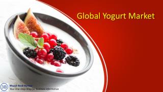 Global Yogurt Market Report 2013-2023