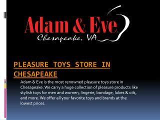 Adult Entertainment Store in Chesapeake