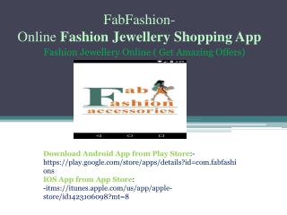 Fashion Jewellery Online Shopping