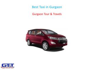 Best Taxi in Gurgaon