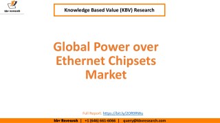 Global Power over Ethernet Chipsets Market