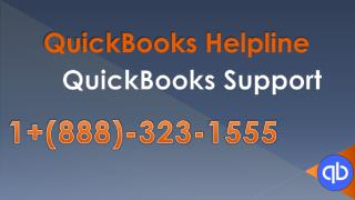 QuickBooks Helpline Number