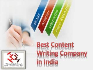 Best Content Writing Company in India