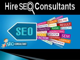 Hire SEO Consultants