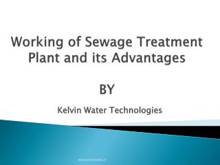 Sewage Treatment plant