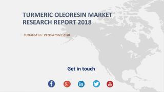 Turmeric Oleoresin Market Research Report 2018
