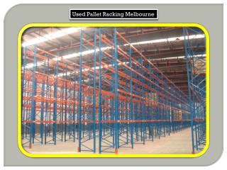 Used Pallet Racking Melbourne