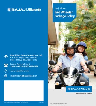 Bajaj Allianz Two Wheeler Insurance Plan