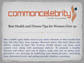 Best Health and Fitness Tips for Women Over 50