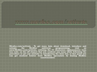 mcafee.com/activate-mcafee activate | Redeem Retailcard