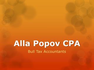 Alla Popov CPA - bulltaxaccountants.com